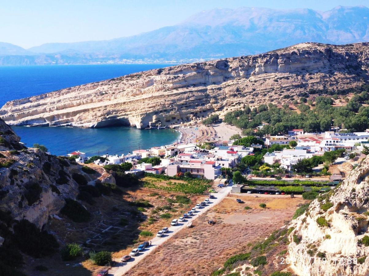 "Villa Kanavos" Apts Mátala Exterior foto